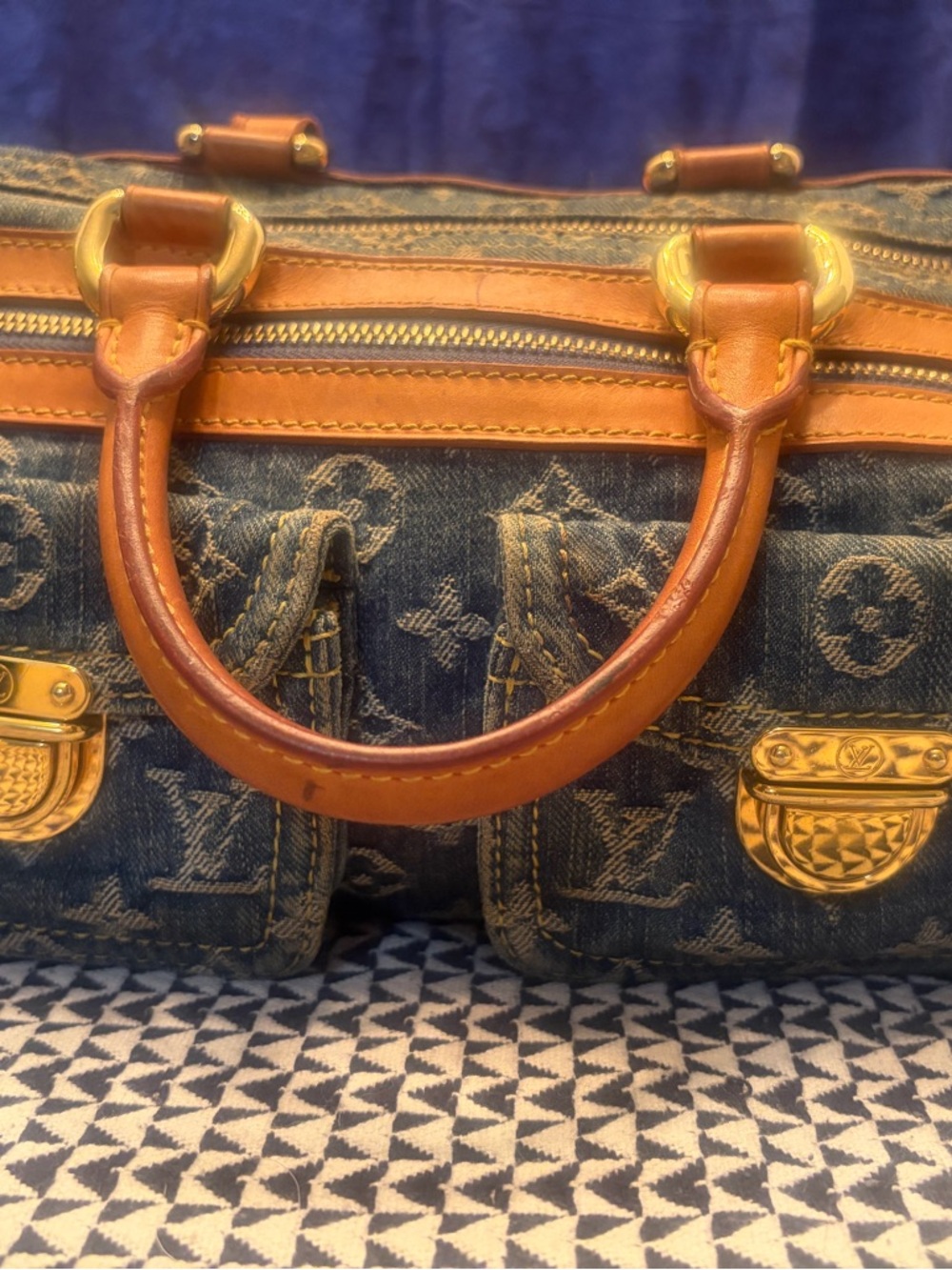 Louis Vuitton Denim Speedy 💙 Y2K Classic